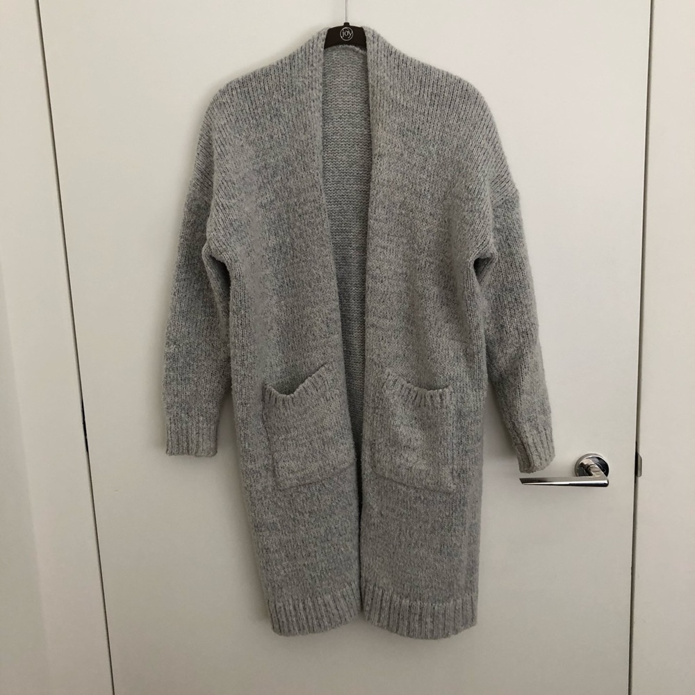 Cozy Grey Oversized Sweater